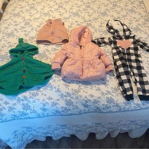 Toddler Girl Outerwear Jacket Size 12 Month Bundle Gymboree, Carter’s